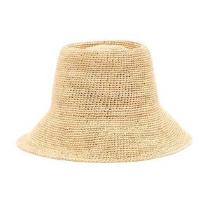 NEW Janessa Leone Felix Raffia Bucket Hat
